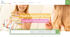 Desktop Screenshot of healthpoweredkids.org